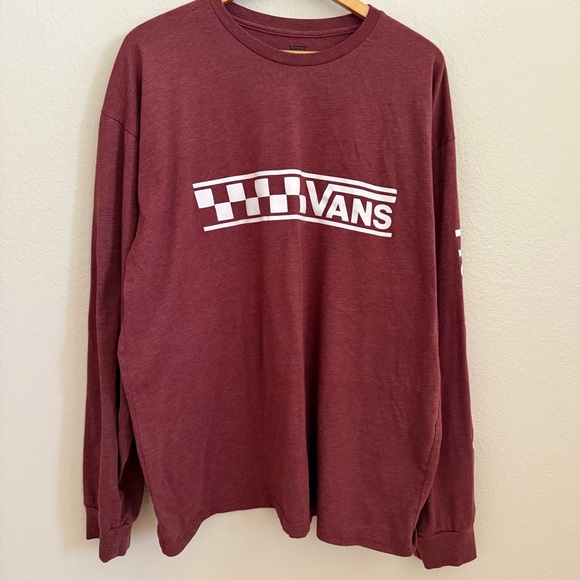 Vans Long Sleeve Classic Logo Short Size XXL - Picture 2 of 8